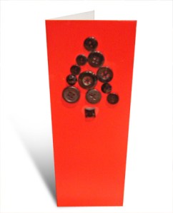 Isaac's card Home-made Christmas card