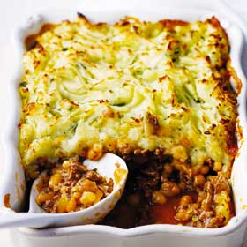 Quick Cottage Pie from the Good Food, Fast: Dairy Cookbook