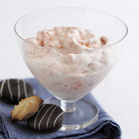 Plum Semi-Freddo from Good Food, Fast