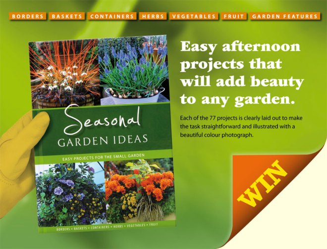 Win-Seasonal-Garden-Ideas Win a copy of Seasonal Garden ideas
