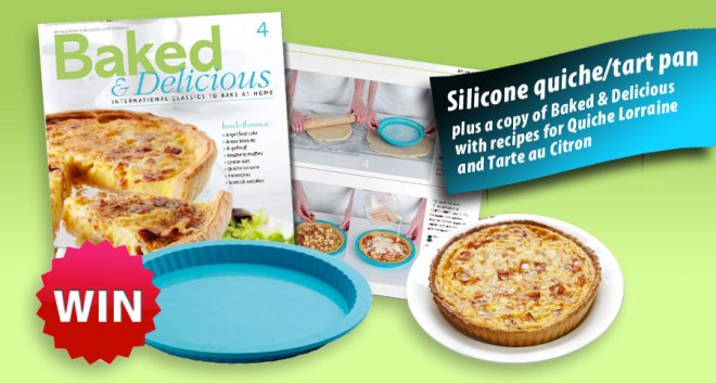 A a silicone quiche/tart pan