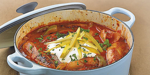 Paprika Sausage Supper