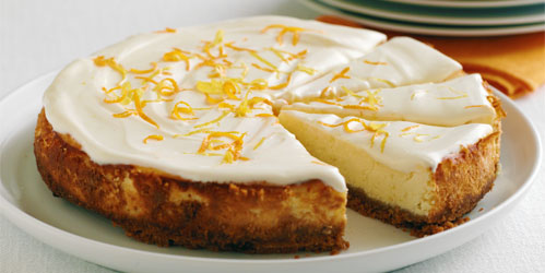 Baked Cream Cheesecake recipe