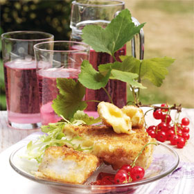 cheese-and-redcurrent-jelly Brie Cheese and Redcurrant Jelly