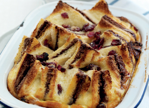Celebrate St George's Day with this marvellous bread pudding recipe.