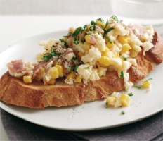 Creamed-Corn-&-Ham-Scramble-recipe