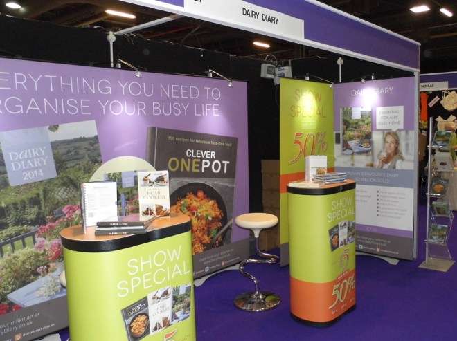Dairy Diary stand at the Womans Weekly Live show