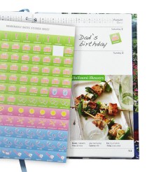 Dairy Diary 2014 with memorable date stickers