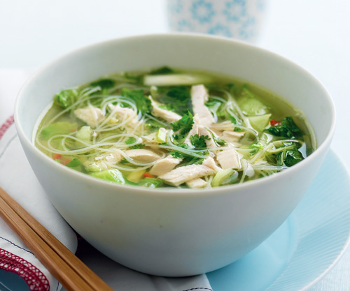 Spiced Chicken & Noodle Soup