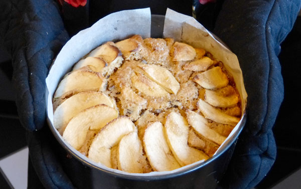 Spiced apple cake recipe