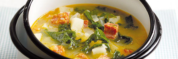CHORIZO AND KALE SOUP