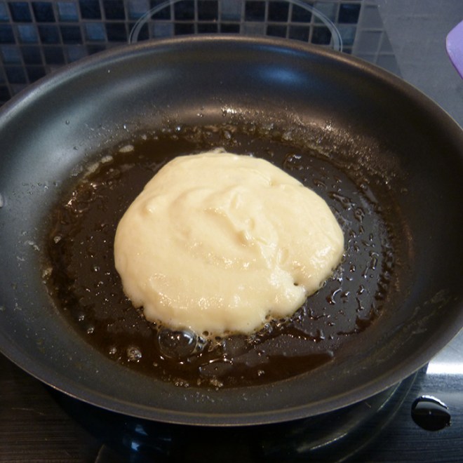 Buttermilk Pancakes with Bacon & Maple Syrup