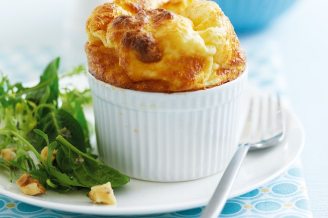 Goat's Cheese Soufflé