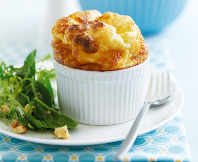 Goat's Cheese Soufflé