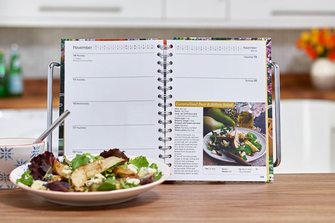 Dairy Diary 2016 weekly recipes