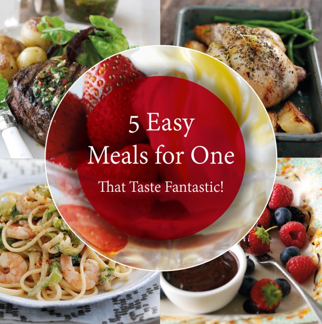 Five Easy Meals for One from Just For One Or Two cookbook