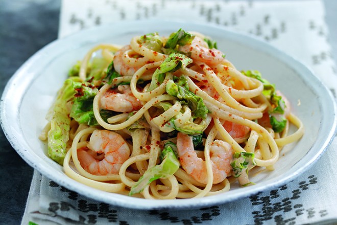 Prawn Cocktail Pasta from the Just For One Or Two cookbook