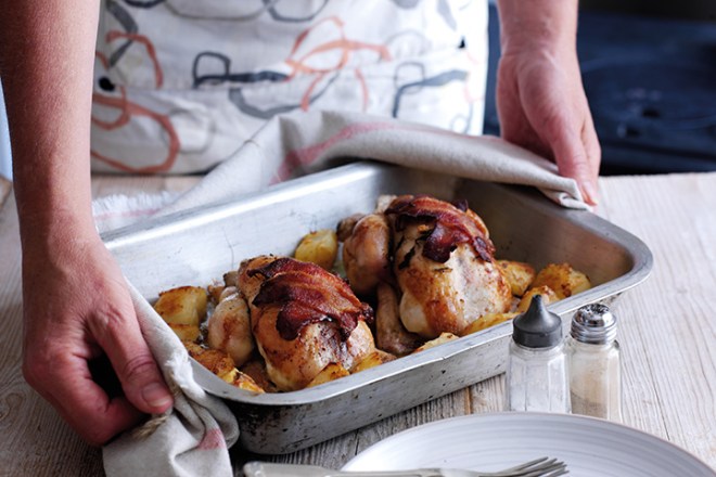 Garlic Roast Poussin