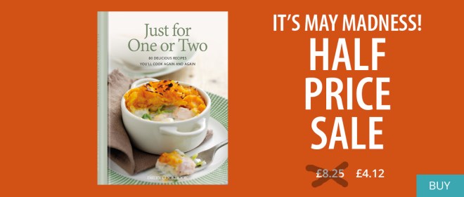 Just For One Or Two now half-price!