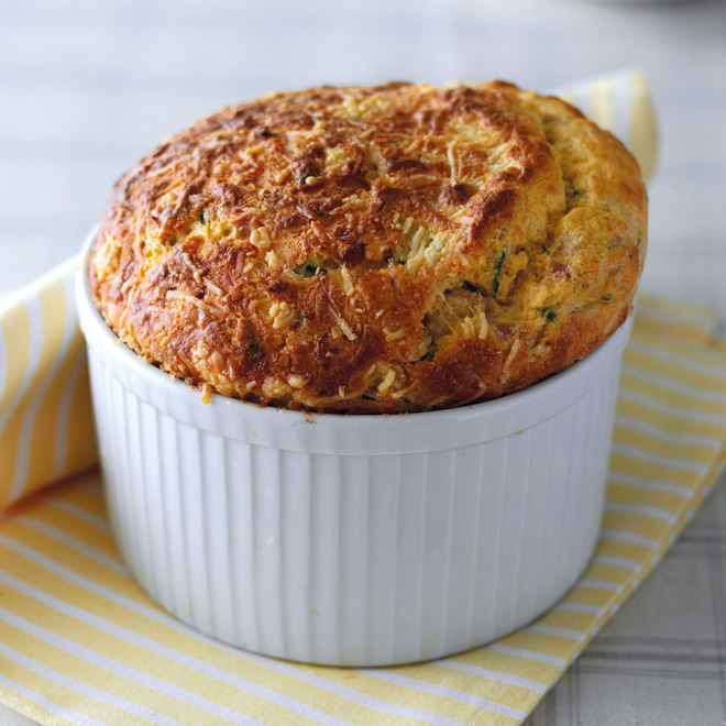 Ham & Cheese Soufflé from Dairy Diary Favourites
