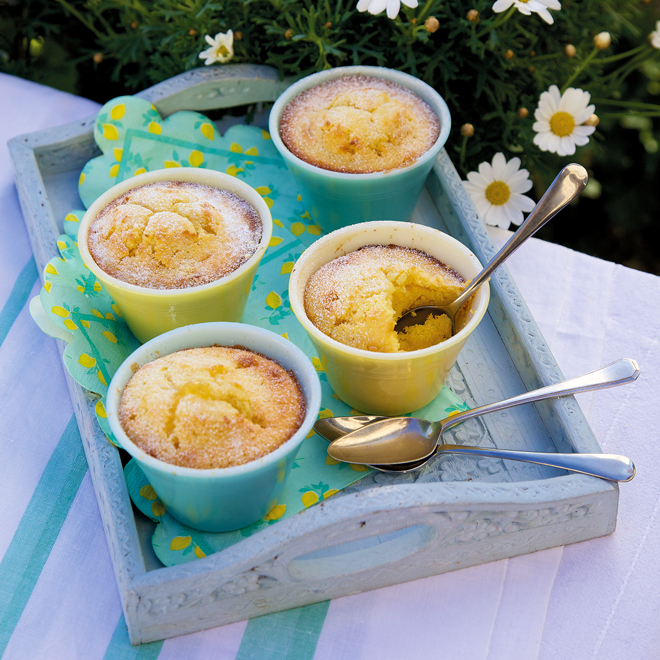 Double Lemon Puddings