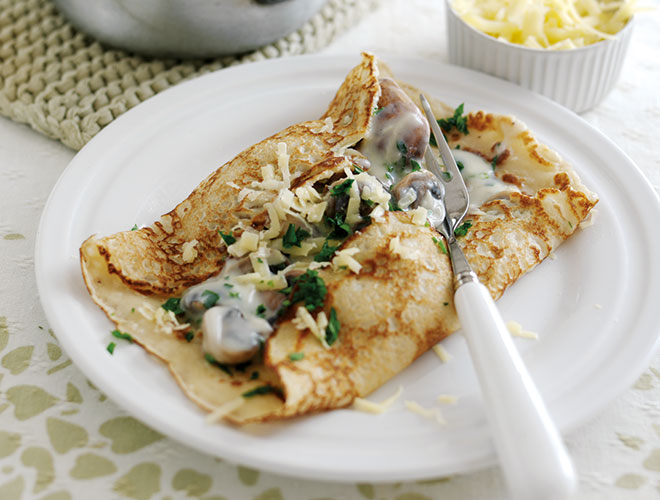 Mushroom Pancakes