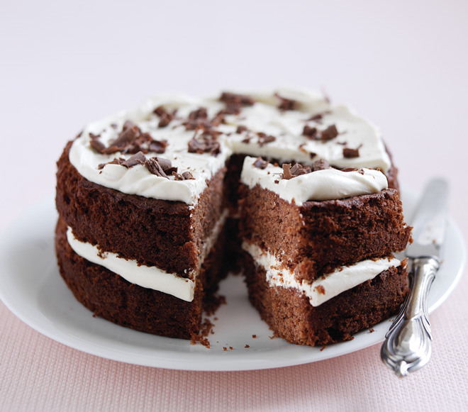 Chocolate Layer Cake from Dairy Diary