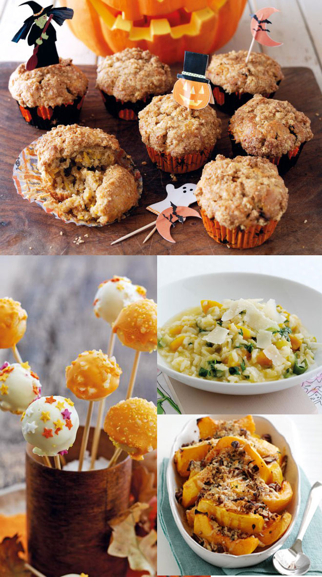 Halloween Pumkin recipes from Dairy Diary
