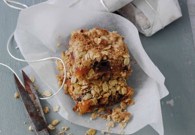 Apricot & Date Flapjack Squares