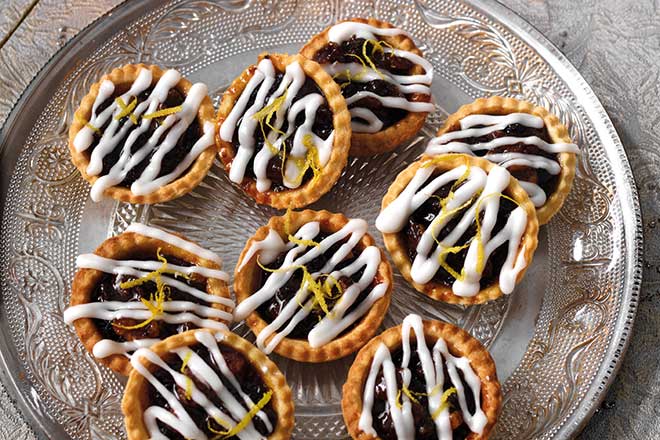Lemon Drizzle Mince Pies