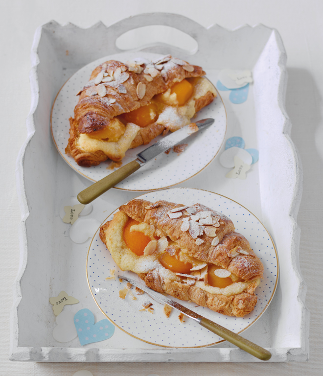 Frangipane & Apricot Croissants
